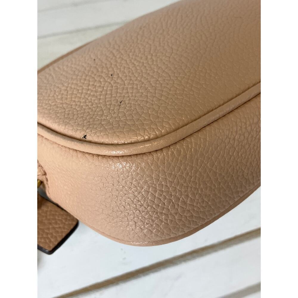 COACH SADIE 38931 PINK-NUDE LEATHER CROSSBODY, WRISTLET BAG - Picture 12 of 16